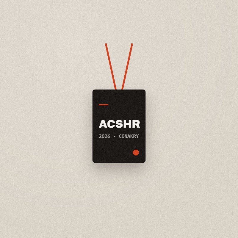 ACSHR 2026, vue d'ensemble