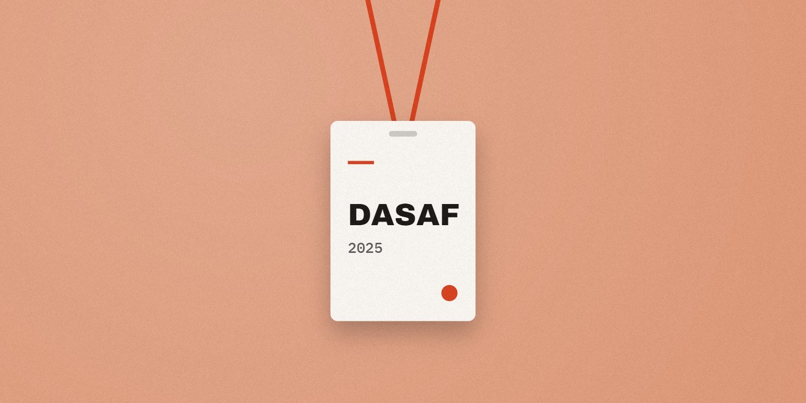 DASAF 2025, visuel principal