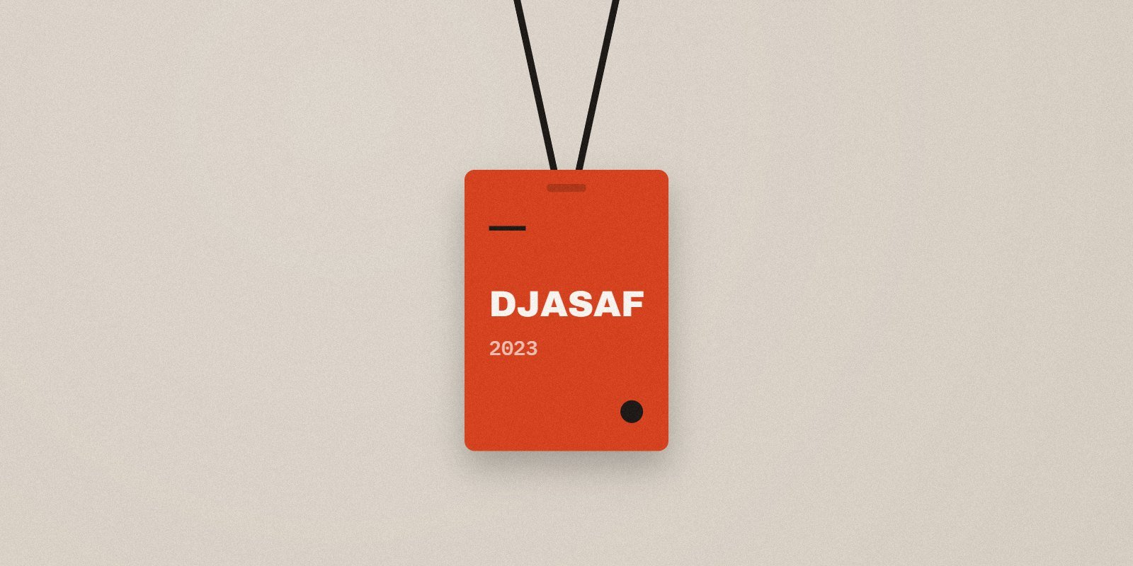 DJASAF 2023, visuel principal